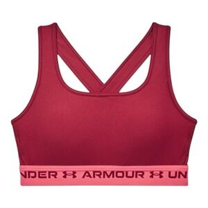 Under Armour Sports Bra 1X Crossback Mid Impact Medium Support Bra